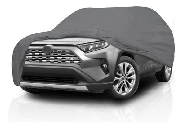 Funda Lona Cubre Auto Suv Mediano Con Forro 4.30m 0
