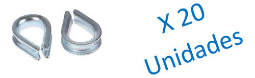 Guardacabos  4mm 5/32  X 10uni. - Ynter Industrial 1