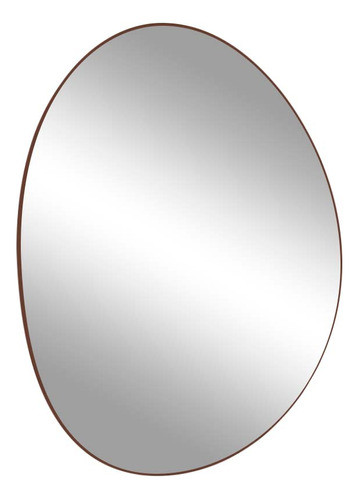 Espelho Moderno Orgânico Decorativo Grande De Parede 80x65 0