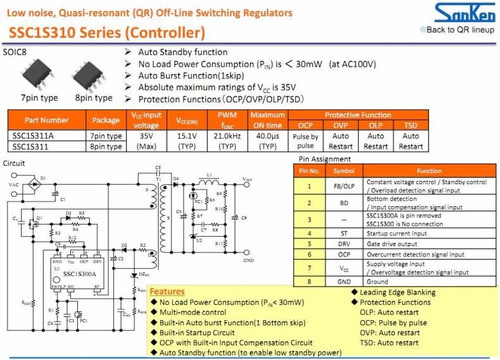 Sc1s311 7 Pines Sop-7 Sc1s311a Ssc1s311 1s311 Ssc1s311a Rail 1