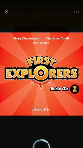 First Explorers 2 Audio Cds Oxford X 2 0