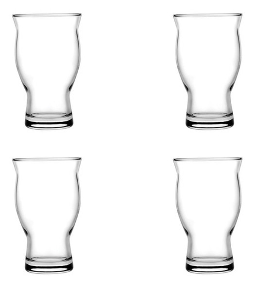 Vaso De Cerveza 480 Ml Revival Pasabahce Kit X 4 0