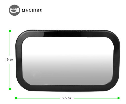 Espejo Retrovisor De Seguridad Bebe Asiento Trasero. 1