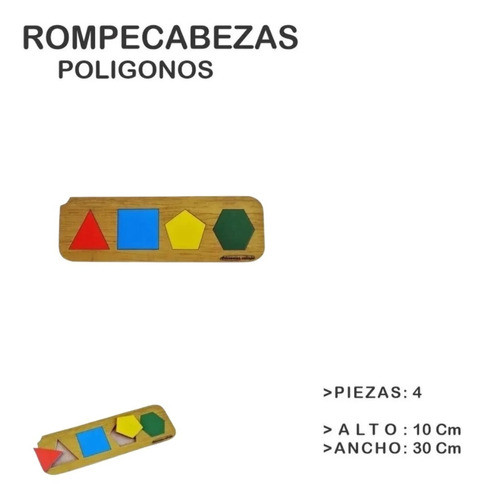 Encastre Rompecabezas De Poligonos 0