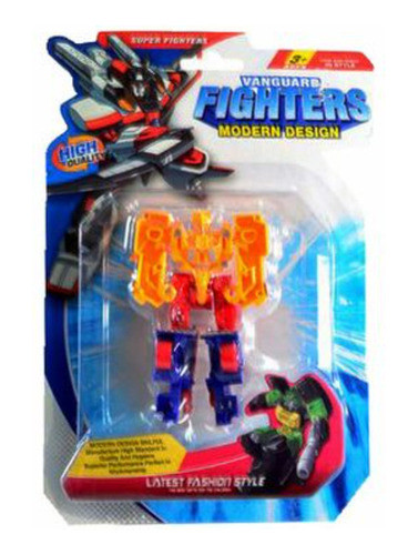 Robot Transformer En Blister 14x22cm - Ab-01901 0