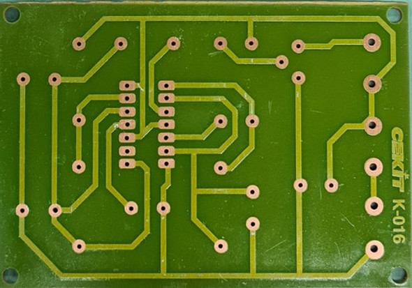 Placa Pcb Cekit K016 Sirena Electronica Circuito 0