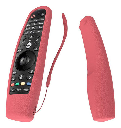 Funda Para Control LG Tpu Silicona Rojo 0