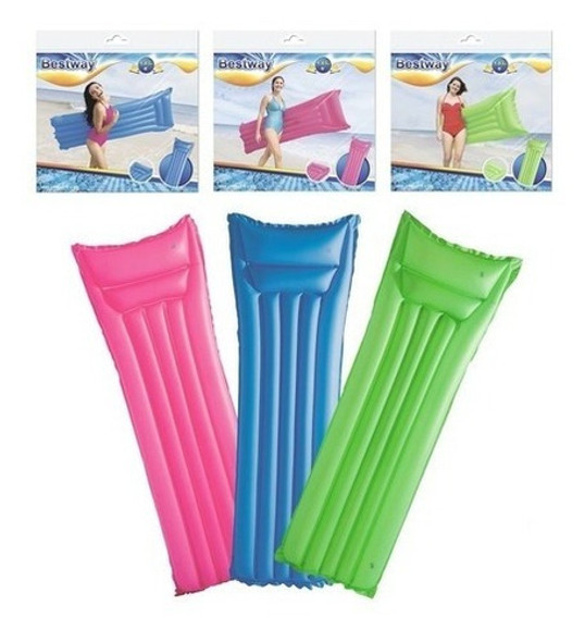 Colchoneta Inflable Para Pileta Bestway 183 X 69 Cm 0