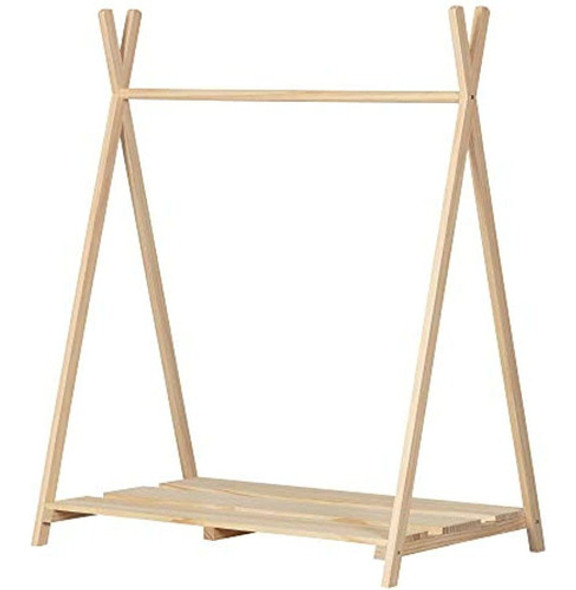 South Shore Sweedi Perchero Escandinavo Para Niños-pino Natu 1