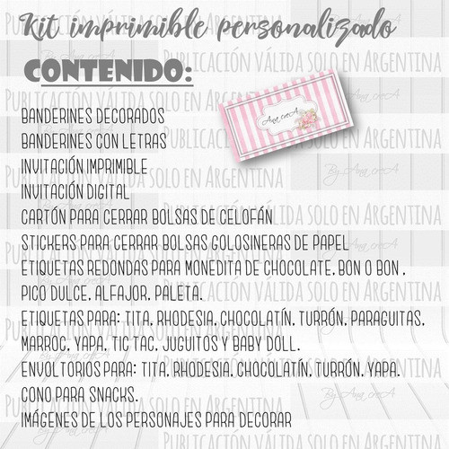 Kit Imprimible Merida Valiente Personalizado #01 Candy Bar 1