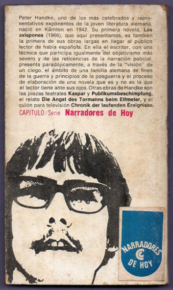 Libro Los Avispones De P. Handke 1