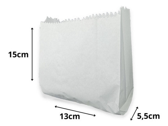 Saco Papel Mono Hamburgão Pc C/ Quantidade: 5.000 Un Full 1