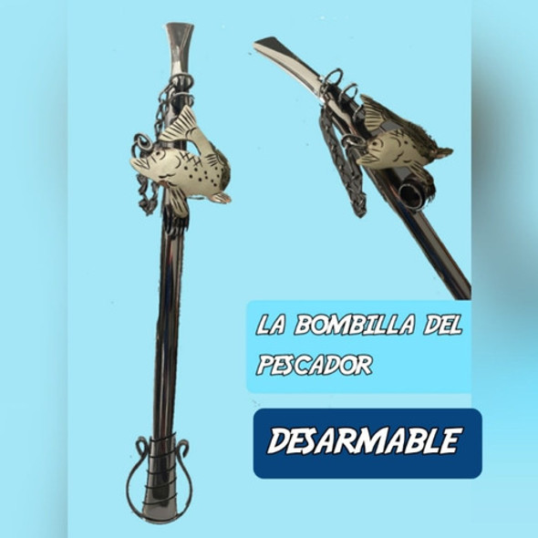 Bombilla Del PescadorDesarmable De Alpaca 0 Bombilla Del PescadorDesarmable De Alpaca 0