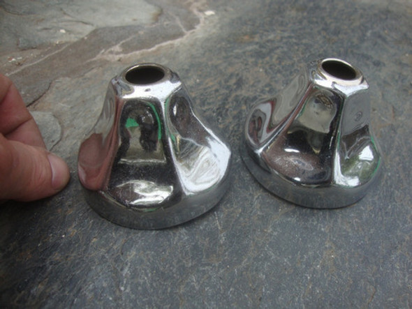 2 Antiguas Campanas Griferia Bronce 7,6 Diam X 5,3 Alto 0