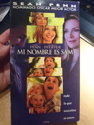 Vhs Mi Nombre Es Sam M. Pfeiffer Y Sean Penn 0