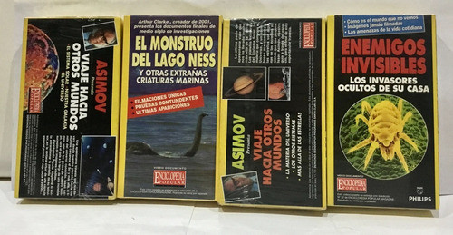 Lago Ness Viaje Otros Mundos Enemigos Invisible 4 Vhs Nuevos 0