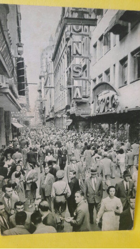 Antigua Postal De La Calle Florida Buenos Aires 0