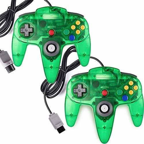Controlador Clásico De 2 Paquetes Para Juegos N64, Miadore C 0