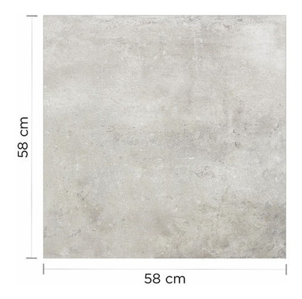 Porcelanato Cerro Negro Blend Cemento Pulido 58x58 1