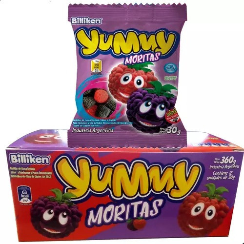 Gelatinas, Gomitas Yummy Caja 12 Sobres Sorpresitas, Piñatas 1