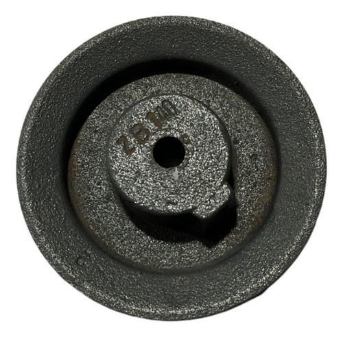 Polea De Fundición Para Correa Serie B 130mm 2 Canal 0