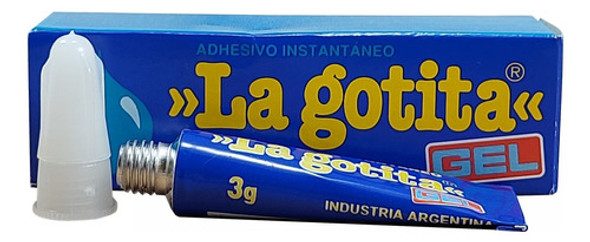 Pegamento Instantáneo La Gotita Gel Secado Rap. 3gr -sc- 1
