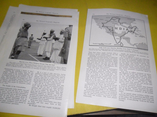 India Mosaic Peter Muir Y Frances Muir 1946 Tigra Hindues 0
