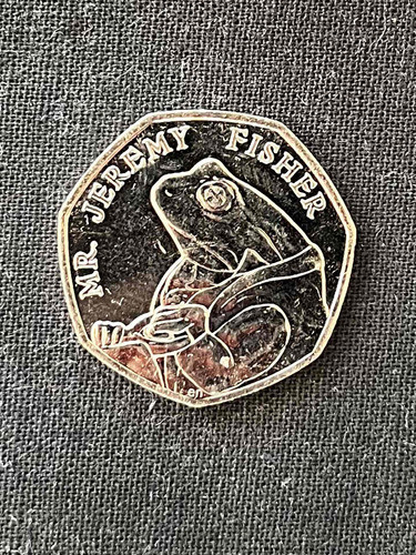 Inglaterra - 50 Pence - Año 2017 - Sp #h41 - Jeremy Fisher 1