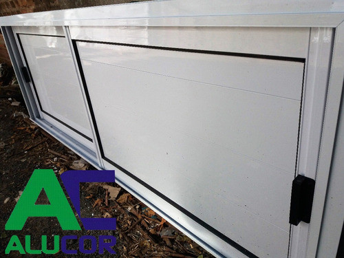 Bajo Mesada/parrila Aluminio Corredizo 150x50 Con Tubular 1