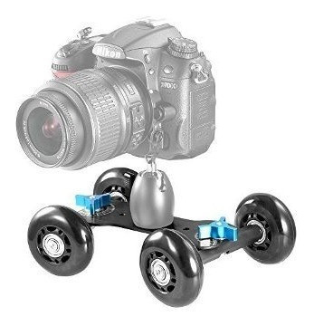 Carro Fotografía Slider Table Dolly Car Gopro Nikon Canon 1