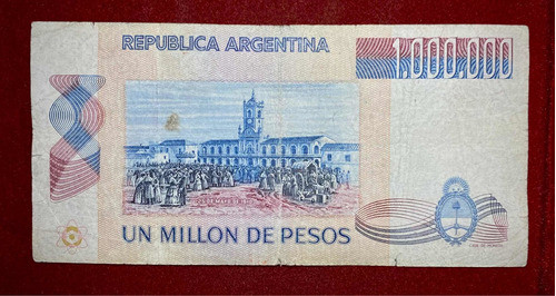 Billete 1000000 Pesos Argentina 1982 Bottero 2514 1