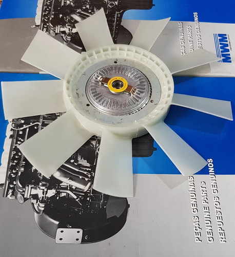 Paleta Ventilador C/viscosa S10 Frontier Silverado Tca Tce 0