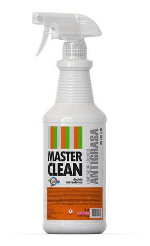 Limpiador Líquido Desengrasante - Master Clean X 950cm³ 0