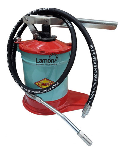 Grasera Engrasadora Manual C/ Mang. 1.5 Mt 3kg Cherta 1