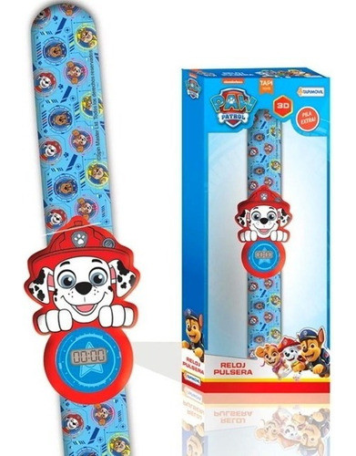 Reloj Pulsera Con Personaje 3d Paw Patrol Tapimovil 9917 0