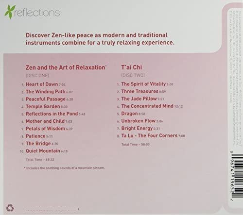 Cd: Zen Music For Relaxtion Zen & The Art Of Relaxation / 1