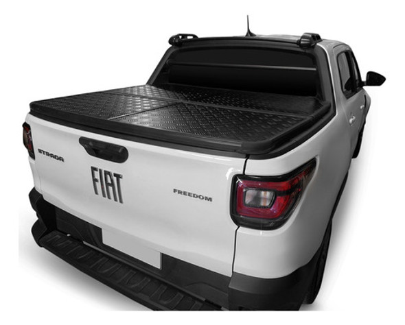 Tapa Rígida Trifold Fiat Strada Freedom/volcano 2021+ Negro 0