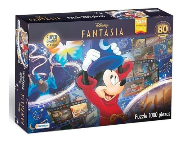 Puzzle Disney Fantasia Premium 1000 Piezas Original Recoleta 0 Puzzle Disney Fantasia Premium 1000 Piezas Original Recoleta 0