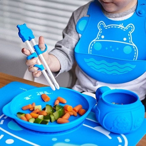 Palitinhos De Treinamento Infantil Hipopótamo - Marcus & Mar 1