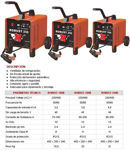 Soldadora Eléctrica Transformador 250amp Código 1233 1