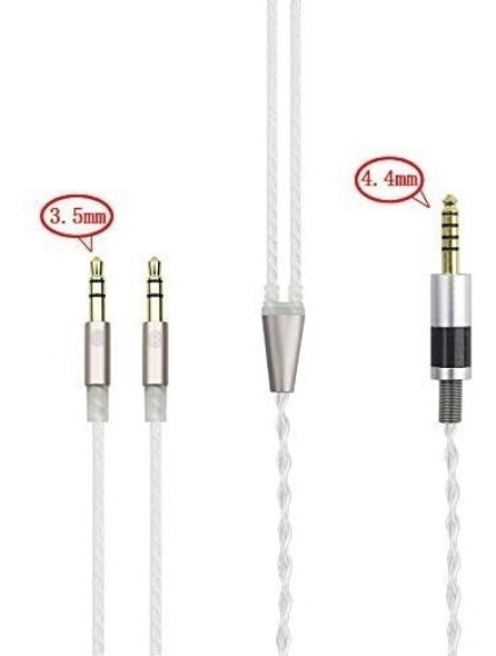 Cable Balanceado 4.4mm Macho A Dual 3.5mm Macho Newfantasia 1