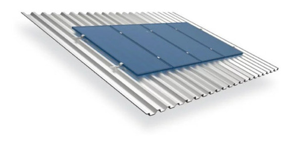 Estrutura Fixação Solar P/telha Metálica 4 Módulo 0