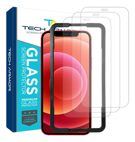 Protector Pantalla Vidrio Balístico Tech Armor Apple Nuevo 0