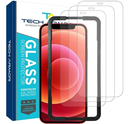 Protector Pantalla Vidrio Balístico Tech Armor Apple Nuevo 0