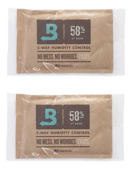X2 Boveda 58% 8g Regulador Humedad Cosecha Curado Original 0