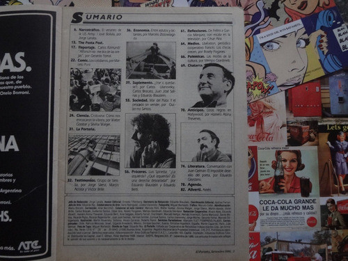 El Porteño N°57 1986 Luis Alberto Spinetta Crotoxina Aira 1