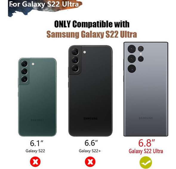 Runsy Funda Batería P/ Samsung Galaxy S22 Ultra, 5000 Mah 1
