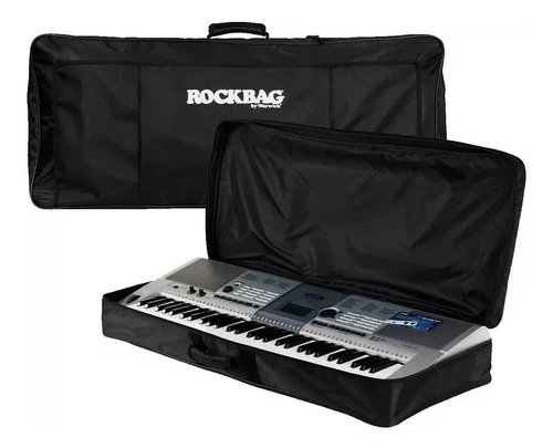 Funda Para Teclados Warwick Rb 21417b Negro Premium 0