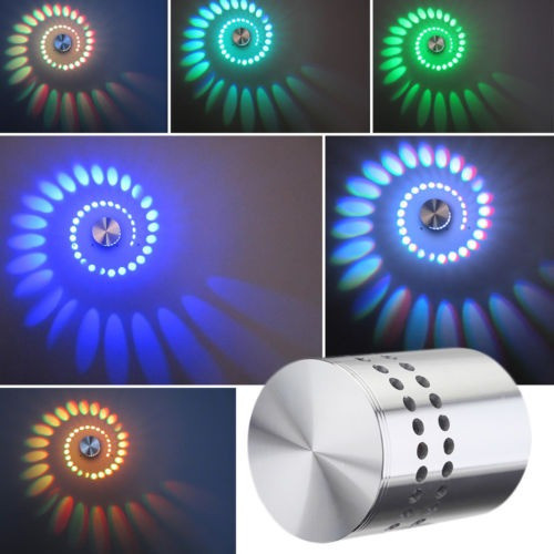 Pared Led Apliques Luz Multi Color Techo Lámpara Lámpara Bom 0