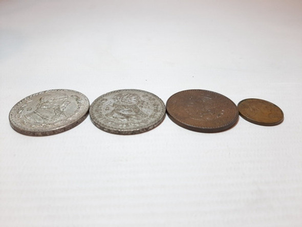 Antigua Moneda Estados Unidos Mexicanos Lote X 4 Ro 1811 1